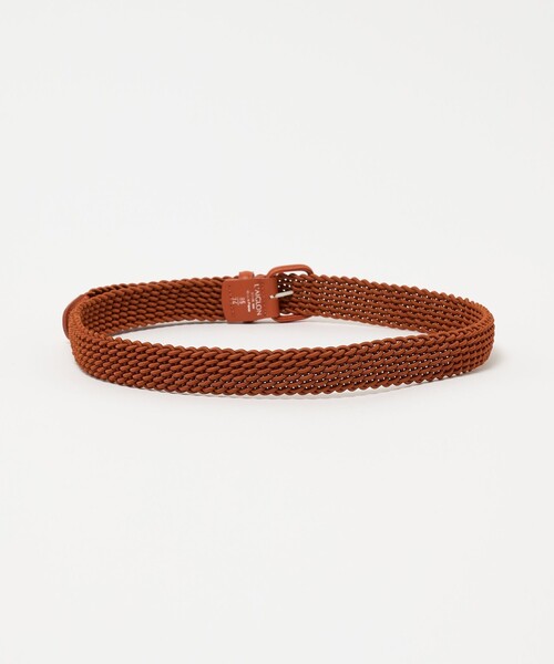 UNITED ARROWS（ユナイテッドアローズ）の「＜LAIGLON＞ エラスティック ベルト（ベルト・メンズ・ベージュ/ダークオレンジ/パープル/オリーブ・85cm/95cm/100cm/80ｃｍ/90cm）」の5枚目の写真