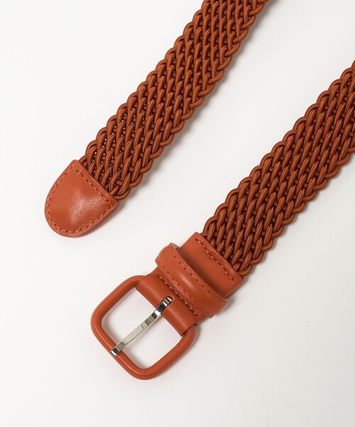 UNITED ARROWS（ユナイテッドアローズ）の「＜LAIGLON＞ エラスティック ベルト（ベルト・メンズ・ベージュ/ダークオレンジ/パープル/オリーブ・85cm/95cm/100cm/80ｃｍ/90cm）」の7枚目の写真