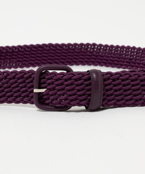 UNITED ARROWS（ユナイテッドアローズ）の「＜LAIGLON＞ エラスティック ベルト（ベルト・メンズ・ベージュ/ダークオレンジ/パープル/オリーブ・85cm/95cm/100cm/80ｃｍ/90cm）」の11枚目の写真
