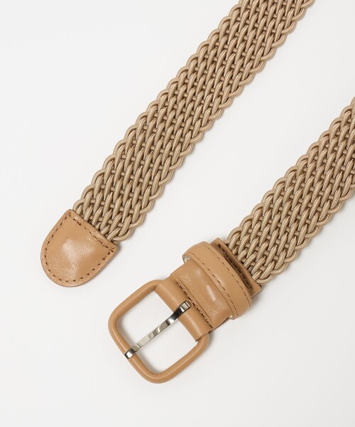 UNITED ARROWS（ユナイテッドアローズ）の「＜LAIGLON＞ エラスティック ベルト（ベルト・メンズ・ベージュ/ダークオレンジ/パープル/オリーブ・85cm/95cm/100cm/80ｃｍ/90cm）」の14枚目の写真