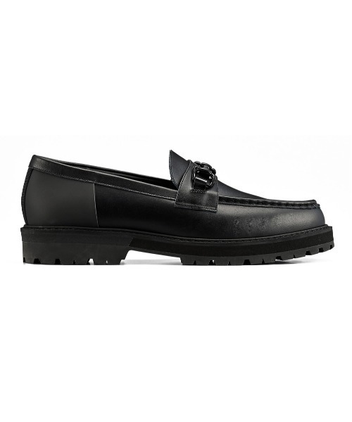 THE ONITSUKA(ジオニツカ)の「【THE ONITSUKA】BIT LOAFER / ビット ローファー(ローファー・メンズ・ブラック×ブラック・25.5/26/26.5/27/27.5/28/28.5/29/25)」の1枚目の写真