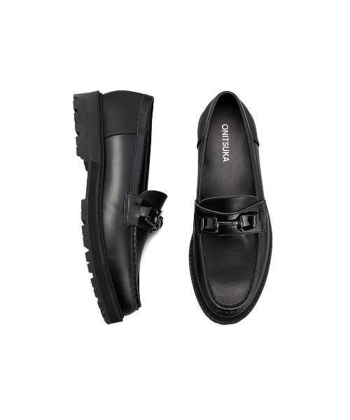 THE ONITSUKA(ジオニツカ)の「【THE ONITSUKA】BIT LOAFER / ビット ローファー(ローファー・メンズ・ブラック×ブラック・25.5/26/26.5/27/27.5/28/28.5/29/25)」の6枚目の写真