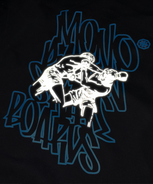 MONOPATIN(モノパティン)の「tms bxng french terry 2-way zip hoodie - black(パーカー・レディース・その他・MEDIUM/LARGE)」の4枚目の写真