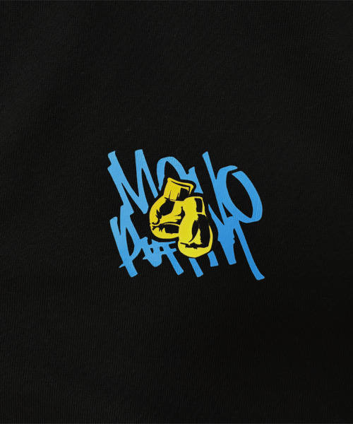 MONOPATIN(モノパティン)の「tms bxng french terry 2-way zip hoodie - black(パーカー・レディース・その他・MEDIUM/LARGE)」の5枚目の写真