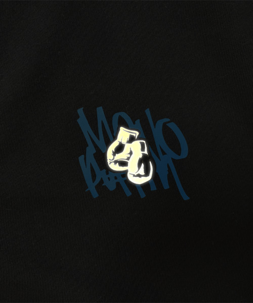 MONOPATIN(モノパティン)の「tms bxng french terry 2-way zip hoodie - black(パーカー・レディース・その他・MEDIUM/LARGE)」の6枚目の写真