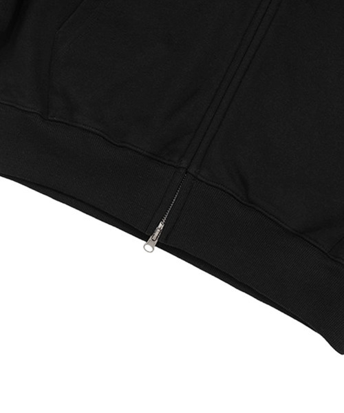 MONOPATIN(モノパティン)の「tms bxng french terry 2-way zip hoodie - black(パーカー・レディース・その他・MEDIUM/LARGE)」の10枚目の写真