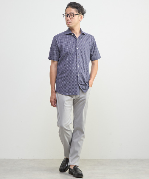 MEN'S MELROSE(メンズメルローズ)の「メランジライトハイパー5ポケットパンツ(チノパンツ・メンズ・ブラック/ベージュ/グレー/ネイビー・3/4/5)」の11枚目の写真