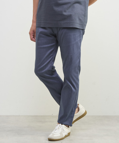 MEN'S MELROSE(メンズメルローズ)の「メランジライトハイパー5ポケットパンツ(チノパンツ・メンズ・ブラック/ベージュ/グレー/ネイビー・3/4/5)」の18枚目の写真