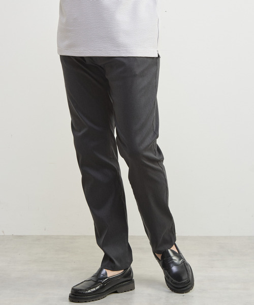 MEN'S MELROSE(メンズメルローズ)の「メランジライトハイパー5ポケットパンツ(チノパンツ・メンズ・ブラック/ベージュ/グレー/ネイビー・3/4/5)」の21枚目の写真