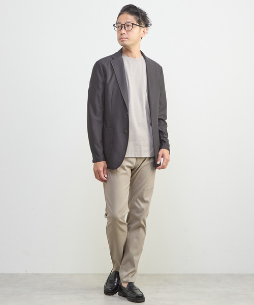 MEN'S MELROSE(メンズメルローズ)の「メランジライトハイパー5ポケットパンツ(チノパンツ・メンズ・ブラック/ベージュ/グレー/ネイビー・3/4/5/2)」の10枚目の写真