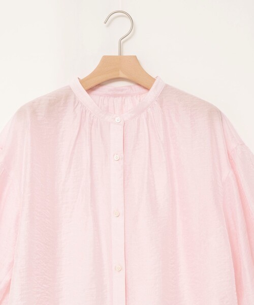 NOLLEY’S(ノーリーズ)の「【BECシリーズ】ウォッシャブル袖2WAYシアーブラウス(シャツ/ブラウス・レディース・オフホワイト/ベビーピンク/サックスブルー/ブラック・38)」の14枚目の写真