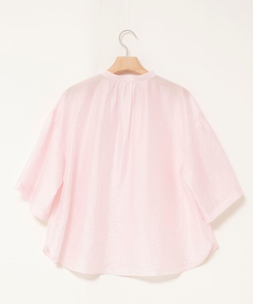 NOLLEY’S(ノーリーズ)の「【BECシリーズ】ウォッシャブル袖2WAYシアーブラウス(シャツ/ブラウス・レディース・オフホワイト/ベビーピンク/サックスブルー/ブラック・38)」の18枚目の写真