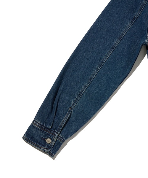 Levi's(リーバイス)の「Levi's/リーバイス Aラインデニムウエスタンドレス(シャツワンピース・レディース・ダークインディゴブルー・M/S/XS)」の7枚目の写真