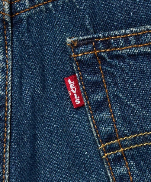 Levi's(リーバイス)の「Levi's/リーバイス Aラインデニムウエスタンドレス(シャツワンピース・レディース・ダークインディゴブルー・M/S/XS)」の9枚目の写真