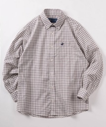 make a ray!（メイク ア レイ！）の「【71】【BEVERLY HILLS POLO CLUB/ビバリーヒルズポロクラブ】ワンポイント刺繍 無地 チェック ストライプ オックスシャツ（シャツ/ブラウス）」