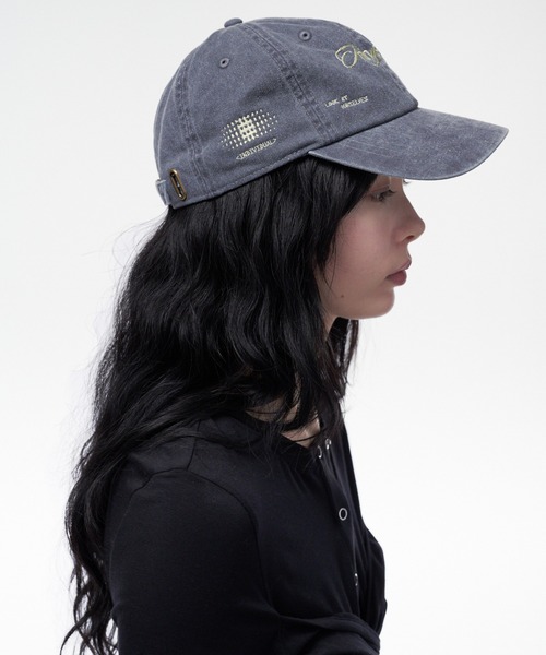 THINGS THAT MATTER(シングス ザット マター)の「CHAOTIC PIGMENT CAP / カオティック ピグメント キャップ(キャップ・レディース・チャコールグレー/ライトグレー・FREE)」の15枚目の写真