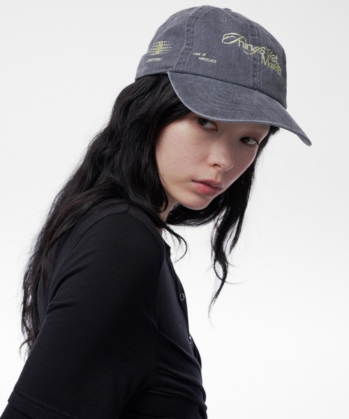 THINGS THAT MATTER(シングス ザット マター)の「CHAOTIC PIGMENT CAP / カオティック ピグメント キャップ(キャップ・レディース・チャコールグレー/ライトグレー・FREE)」の16枚目の写真