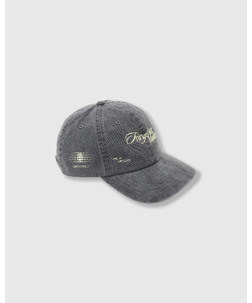 THINGS THAT MATTER(シングス ザット マター)の「CHAOTIC PIGMENT CAP / カオティック ピグメント キャップ(キャップ・レディース・チャコールグレー/ライトグレー・FREE)」の8枚目の写真