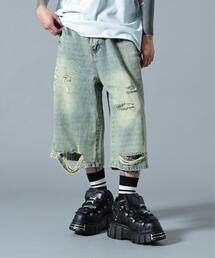 MAVYTH/メヴィス/CLASH DENIM SHORTS