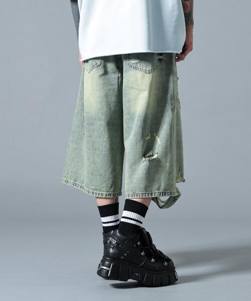 L.H.P（エルエイチピー）の「MAVYTH/メヴィス/CLASH DENIM SHORTS（デニムパンツ・メンズ・ブルー系その他3・XL/M/L）」の14枚目の写真