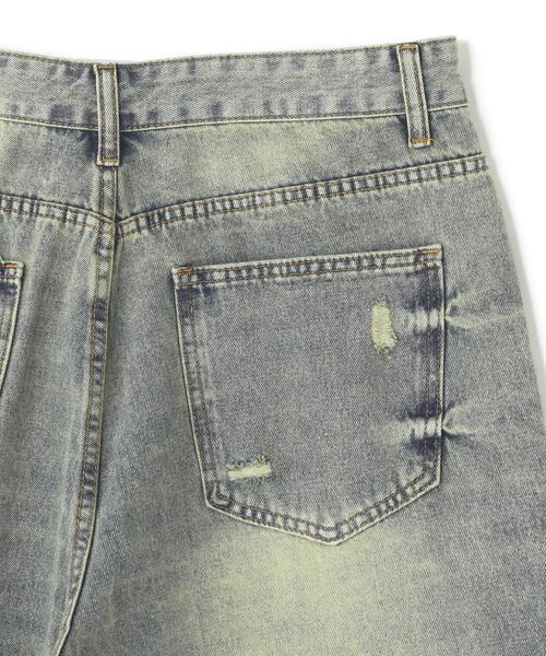 L.H.P（エルエイチピー）の「MAVYTH/メヴィス/CLASH DENIM SHORTS（デニムパンツ・メンズ・ブルー系その他3・XL/M/L）」の9枚目の写真