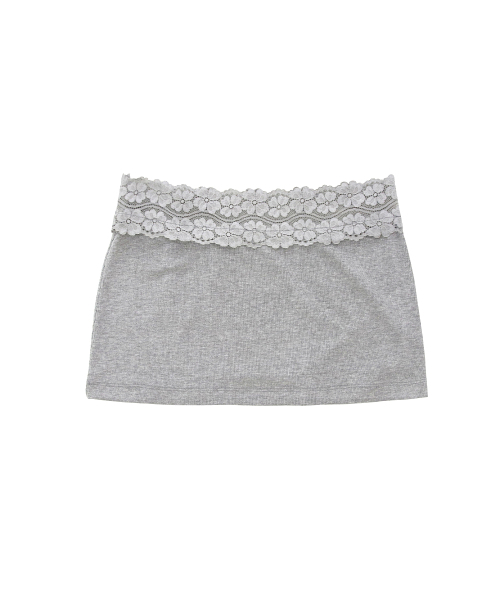 oddoneout（オッドワンアウト）の「MONO LACE SKIRT GRAY（スカート・レディース・その他・FREE）」の2枚目の写真