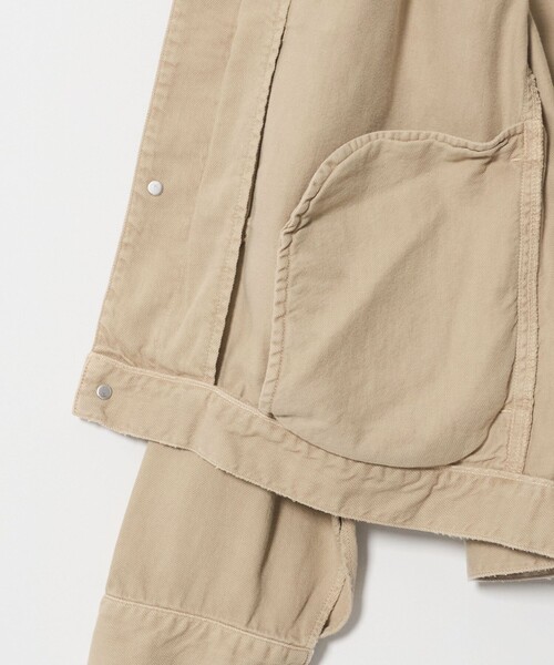 NEEDBY heritage（ニードバイヘリテージ）の「【別注】＜NEEDBY heritage＞デニム ジャケット/ベージュ（その他アウター・レディース・ベージュ・FREE）」の9枚目の写真