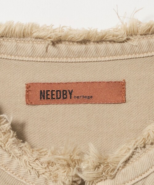 NEEDBY heritage（ニードバイヘリテージ）の「【別注】＜NEEDBY heritage＞デニム ジャケット/ベージュ（その他アウター・レディース・ベージュ・FREE）」の11枚目の写真