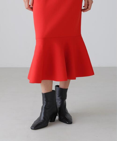 ADORE(アドーア)の「◆エアーストレッチスカート(スカート・レディース・ブラック/レッド・38)」の6枚目の写真