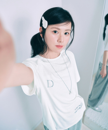 DEINET（ダイニット）の「[YOON SOAP x DEINET] BUTTON DETAIL T-SHIRT IN WHITE（Tシャツ/カットソー）」