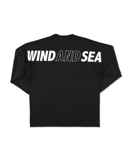 WIND AND SEA（ウィンダンシー）の「OVERSIZED TECH L/S TEE（Tシャツ/カットソー・メンズ・ブラック/ネイビー/グレー/オフホワイト・MEDIUM/X-LARGE/LARGE/SMALL）」の12枚目の写真