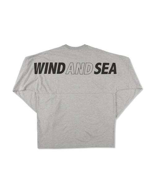 WIND AND SEA（ウィンダンシー）の「OVERSIZED TECH L/S TEE（Tシャツ/カットソー・メンズ・ブラック/ネイビー/グレー/オフホワイト・MEDIUM/X-LARGE/LARGE/SMALL）」の7枚目の写真