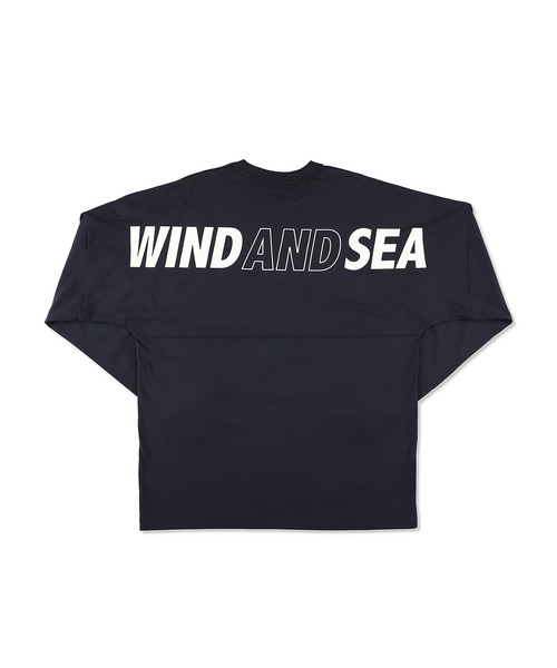 WIND AND SEA（ウィンダンシー）の「OVERSIZED TECH L/S TEE（Tシャツ/カットソー・メンズ・ブラック/ネイビー/グレー/オフホワイト・MEDIUM/X-LARGE/LARGE/SMALL）」の15枚目の写真