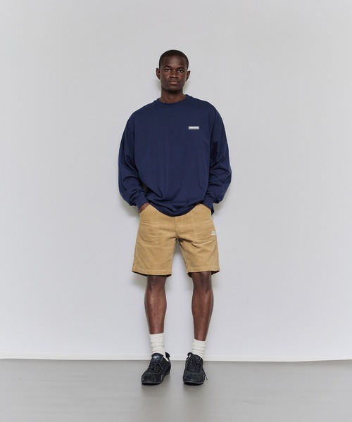 WIND AND SEA（ウィンダンシー）の「OVERSIZED TECH L/S TEE（Tシャツ/カットソー・メンズ・ブラック/ネイビー/グレー/オフホワイト・MEDIUM/X-LARGE/LARGE/SMALL）」の17枚目の写真