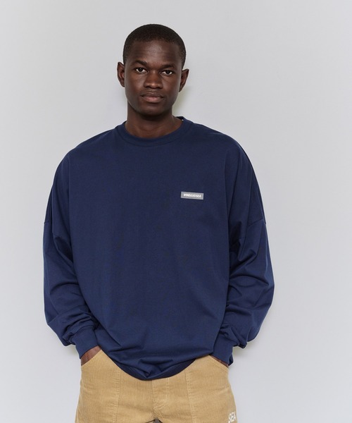 WIND AND SEA（ウィンダンシー）の「OVERSIZED TECH L/S TEE（Tシャツ/カットソー・メンズ・ブラック/ネイビー/グレー/オフホワイト・MEDIUM/X-LARGE/LARGE/SMALL）」の18枚目の写真