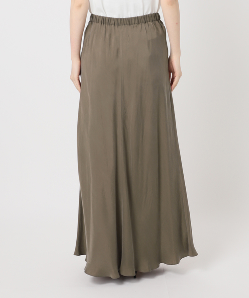 Spick & Span(スピックアンドスパン)の「《追加2》ウォッシャブルキュプラフレアスカート(スカート・レディース・カーキ/ベージュ系その他/ブラックミックス・38/36)」の16枚目の写真