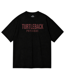 TURTLEBACK（タートルバック）の「フィジークレタリングハードステッチオーバーサイズ半袖Tシャツ（Tシャツ/カットソー）」
