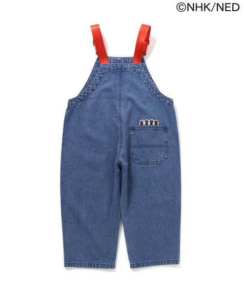 BREEZE(ブリーズ)の「The Wakey Show サロペット(サロペット/オーバーオール・キッズ・インディゴブルー・130/110/90)」の4枚目の写真