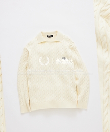 FRED PERRY / フレッドペリー 別注 フットボールカラー セーター