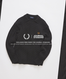 JOURNAL STANDARD（ジャーナルスタンダード）の「FRED PERRY / フレッドペリー 別注 フットボールカラー セーター（ニット/セーター）」