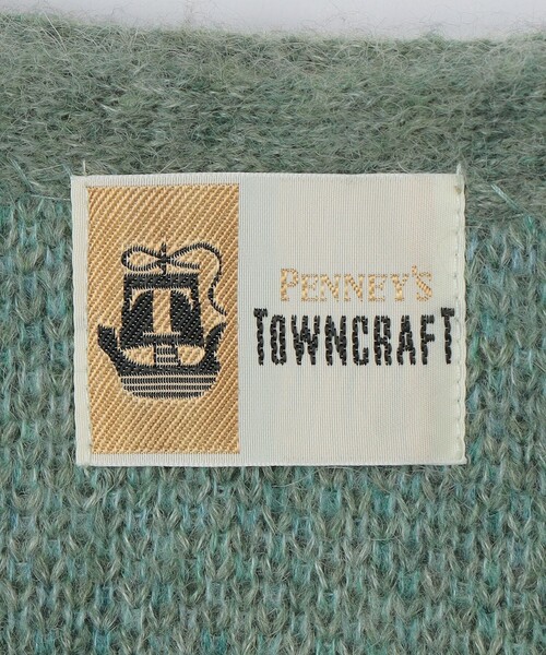 TOWNCRAFT(タウンクラフト)の「【City Ambient Products別注】TOWNCRAFT: MOHAIR SHAGGY CARDIGAN(カーディガン/ボレロ・メンズ・ライトオリーブ/ブラック/レッド・SMALL/MEDIUM)」の7枚目の写真