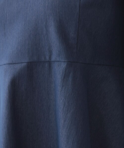 index(インデックス)の「バックパール調ペプラムトップス【洗濯機OK】(Tシャツ/カットソー・レディース・ブルー系その他/ナチュラル/スミクロ・36/38/40/42)」の10枚目の写真