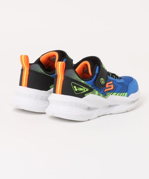 SKECHERS(スケッチャーズ)の「SKECHERS スケッチャーズ S LIGHTS-METEOR-LIGHTS 2.0【光る靴/オンオフボタン付き】キッズスニーカー 子供靴(Sライツメテオライツ)(スニーカー・キッズ・ブルー系その他/ブルー系その他2・17.0cm/18.0cm/19.0cm/20.0cm)」の3枚目の写真