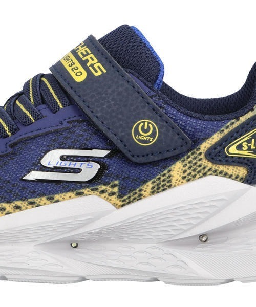 SKECHERS(スケッチャーズ)の「SKECHERS スケッチャーズ S LIGHTS-METEOR-LIGHTS 2.0【光る靴/オンオフボタン付き】キッズスニーカー 子供靴(Sライツメテオライツ)(スニーカー・キッズ・ブルー系その他/ブルー系その他2・17.0cm/18.0cm/19.0cm/20.0cm)」の5枚目の写真