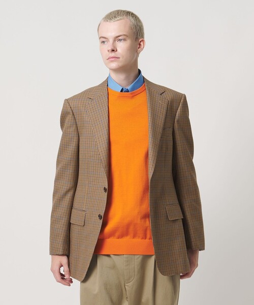 UNITED ARROWS & SONS(ユナイテッドアローズアンドサンズ)の「<UNITED ARROWS & SONS by MASATAKA HATTORI> H/G C/N SWEATER/ニット(ニット/セーター・メンズ・ブラック/レッド/オレンジ・L/M/XL/S)」の5枚目の写真