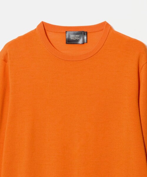 UNITED ARROWS & SONS(ユナイテッドアローズアンドサンズ)の「<UNITED ARROWS & SONS by MASATAKA HATTORI> H/G C/N SWEATER/ニット(ニット/セーター・メンズ・ブラック/レッド/オレンジ・L/M/XL/S)」の18枚目の写真