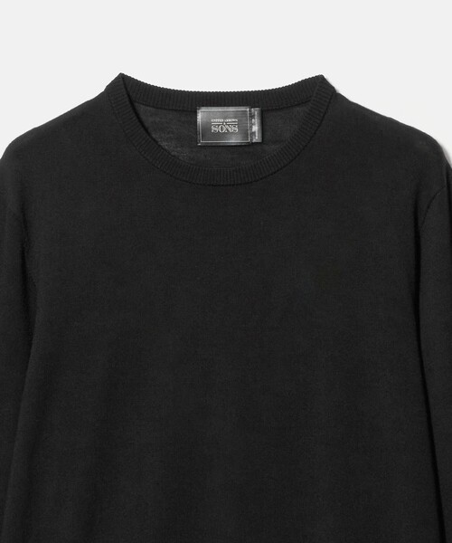UNITED ARROWS & SONS(ユナイテッドアローズアンドサンズ)の「<UNITED ARROWS & SONS by MASATAKA HATTORI> H/G C/N SWEATER/ニット(ニット/セーター・メンズ・ブラック/レッド/オレンジ・L/M/XL/S)」の22枚目の写真