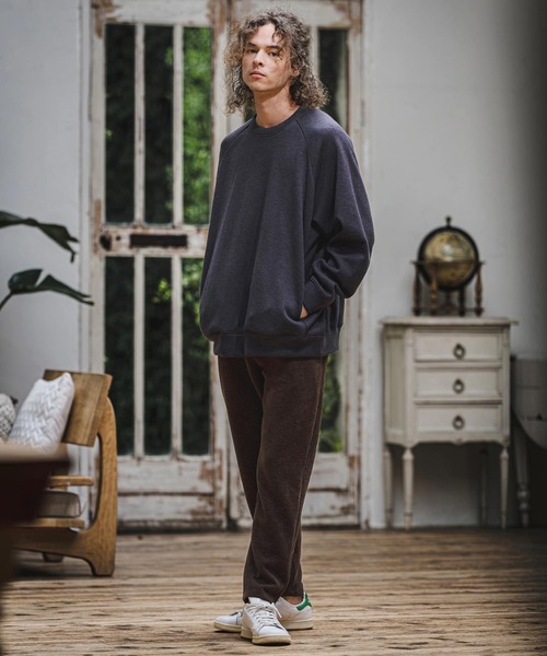 CAMBIO(カンビオ)の「mp15409- Mole Wide Rib Slim Tapered Pants スリムテーパードパンツ(GM-A6202W-006)(その他パンツ・メンズ・ブラウン/ベージュ/ブラック・S/L/M)」の13枚目の写真