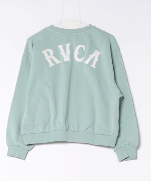 RVCA(ルーカ)の「RVCA ウィメンズ ARCH OE CR トレーナー 【2026年秋冬モデル】(スウェット・レディース・ブラック系その他2/ブラック/ホワイト系その他/ブラック系その他3・MEDIUM/SMALL)」の5枚目の写真