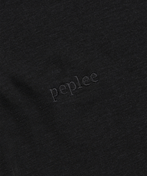 PEPLEE（ペプリー）の「[セット] テンセルレイヤードトップス（ブラック）（Tシャツ/カットソー・レディース・その他・FREE）」の9枚目の写真